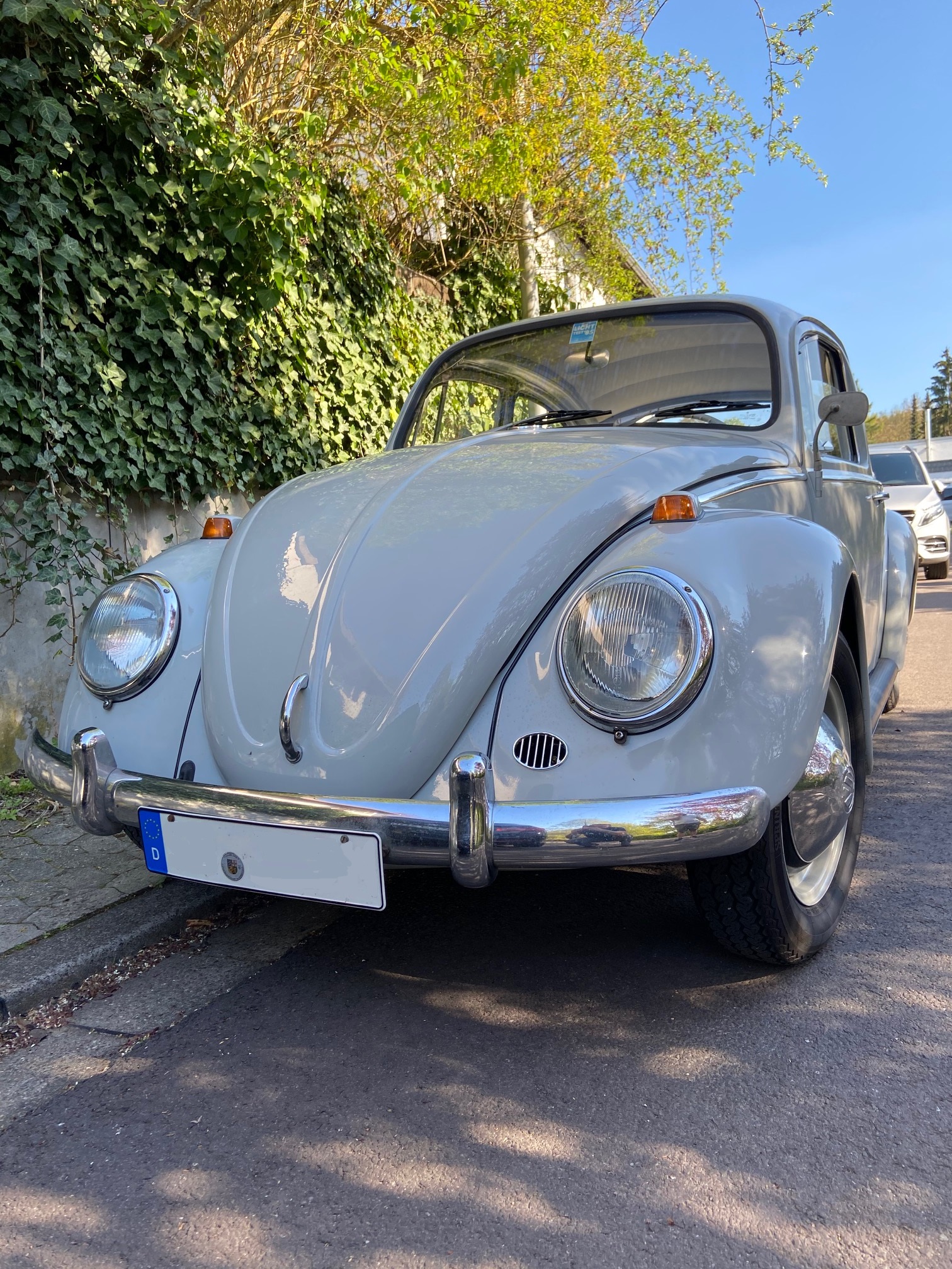 VW Käfer Teillackierung